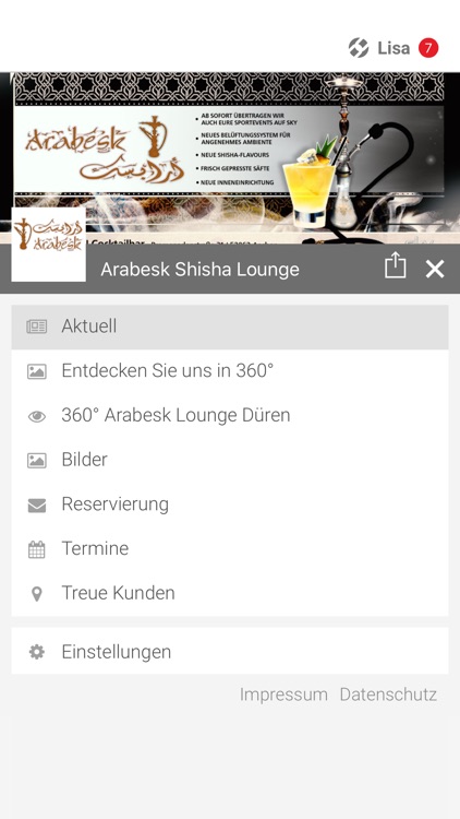 Arabesk Shisha Lounge