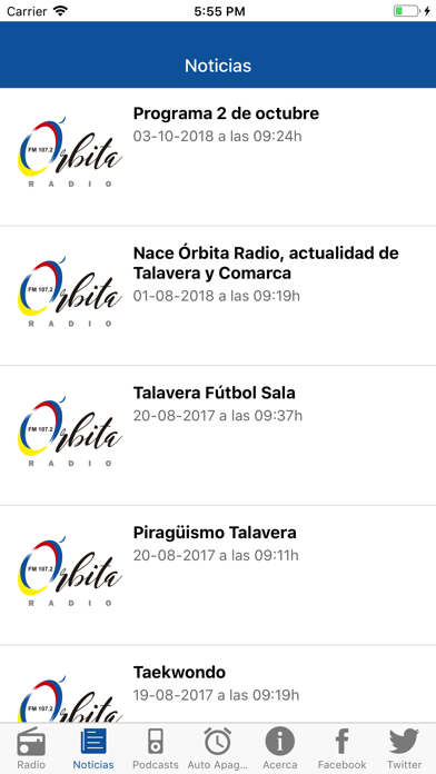 Orbita Radio ES screenshot 2