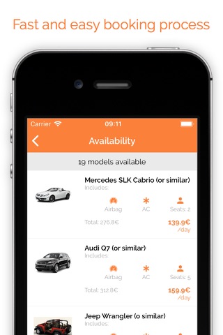 Ibacar - Rent a car en Balears screenshot 2