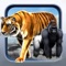 The application will be used on top of the Jungle Safari 2 Digital book where we have all the animals