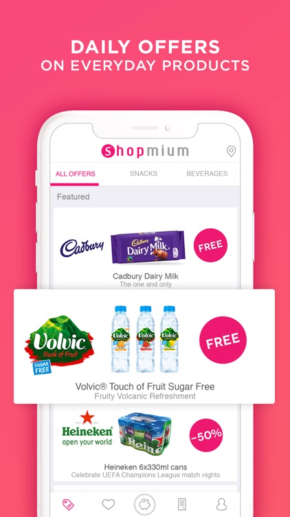 Shopmium: save money every day