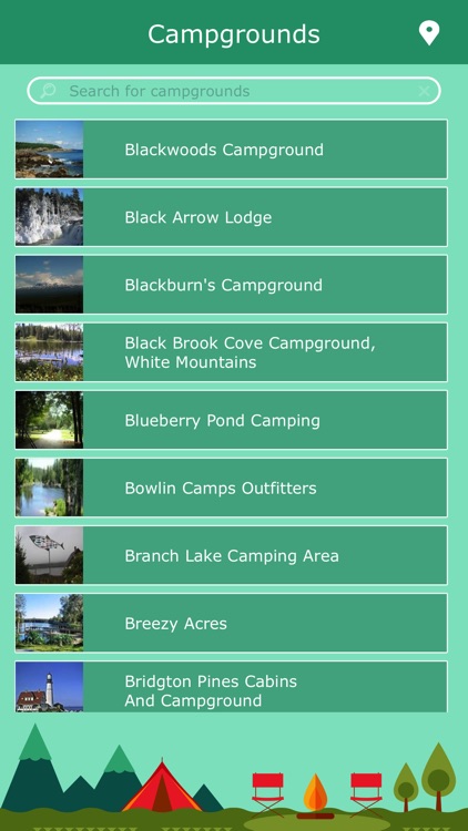 Maine Campgrounds RV Parks screenshot-1