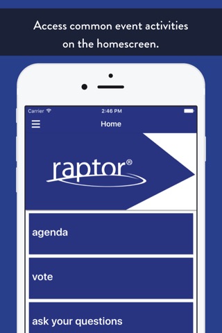 Raptor Events screenshot 2