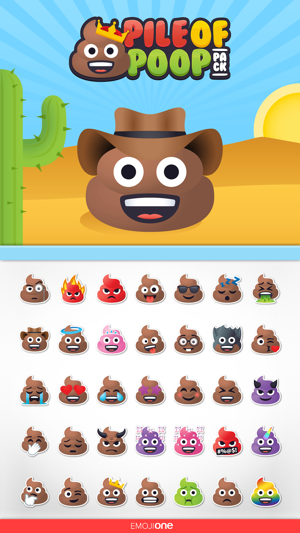 Pile of Poop Pack by EmojiOne(圖1)-速報App