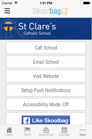 St Clare's Catholic School Burdell - Skoolbag screenshot 4