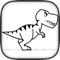 Tab the screen to start the game, jump to avoid obstacles to saving your T-Rex life