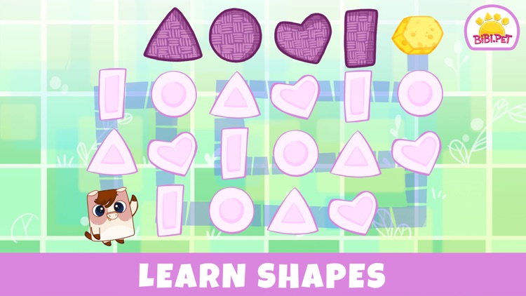Bibi.Pet Learning shapes Kids