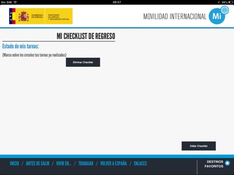 Movilidad Internacional screenshot 3