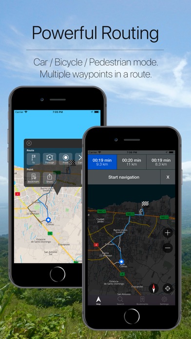 Nicaragua Offline Navigation screenshot 3
