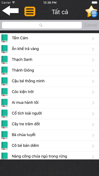 ABC Truyện Cổ Tích Audio screenshot 4