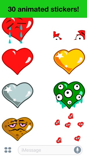 Heart - Animated cute stickers(圖5)-速報App