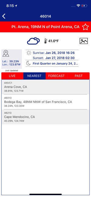 NOAA NDBC Buoy Live Marine PRO(圖4)-速報App