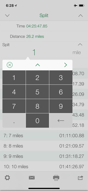 Split - calculate race splits(圖3)-速報App