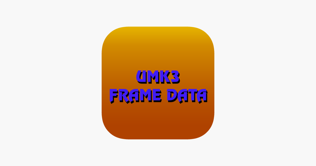 ‎UMK3 Frame Data on the App Store