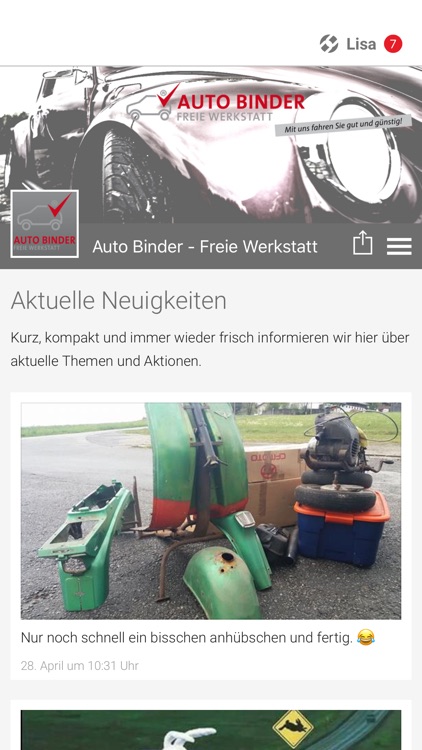 Auto Binder - Freie Werkstatt