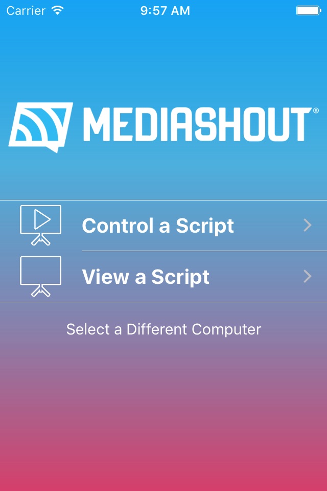 MediaShout Remote screenshot 2