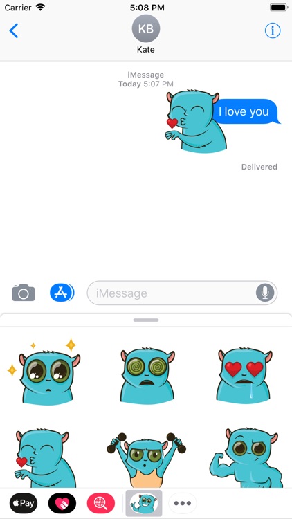 Tarsier Paul Stickers screenshot-3