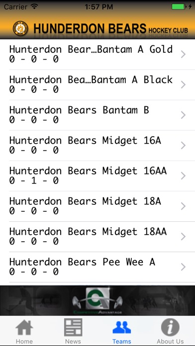 Hunterdon Bears screenshot 2
