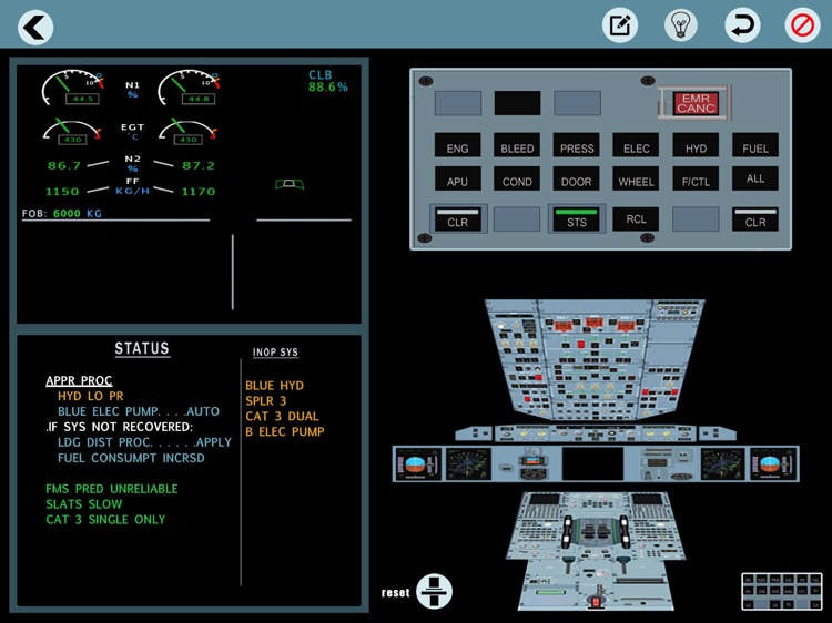 airbus ecam trainer