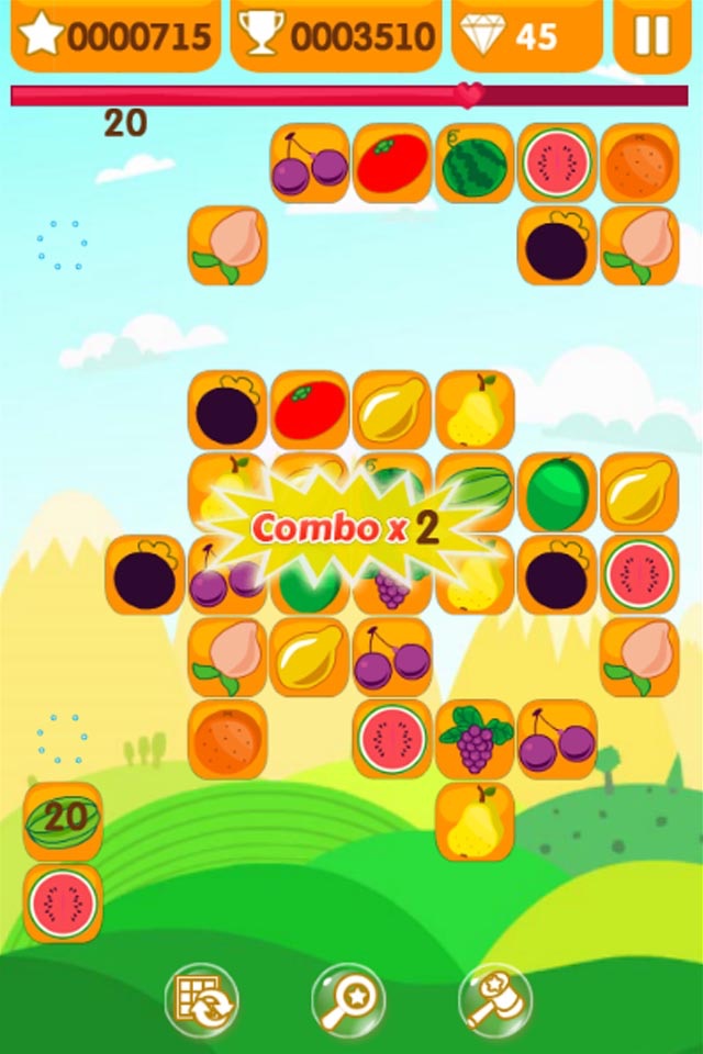 FRUIT Link Link - Connect Two screenshot 4