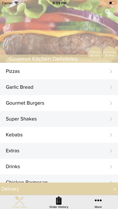 Gourmet Kitchen Deliveries screenshot 2