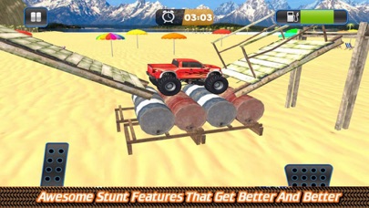 Grand Monster Truck Driving Sk screenshot 3