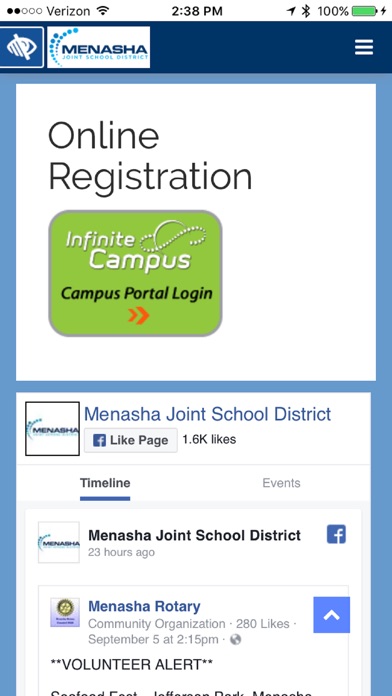 Menasha Joint School District screenshot 4
