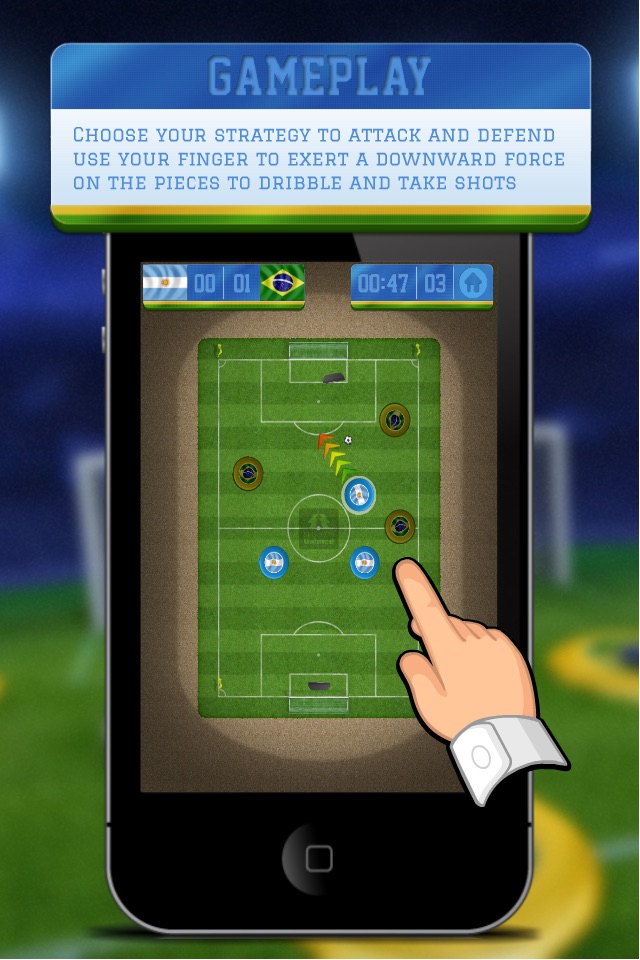 Futebol de Botão screenshot 2