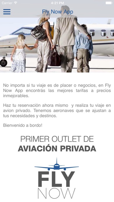 Fly Now App screenshot 3