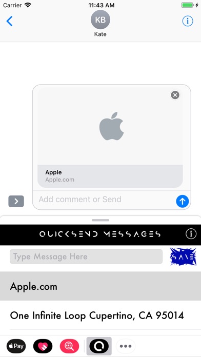 QuickSend Messages screenshot 3