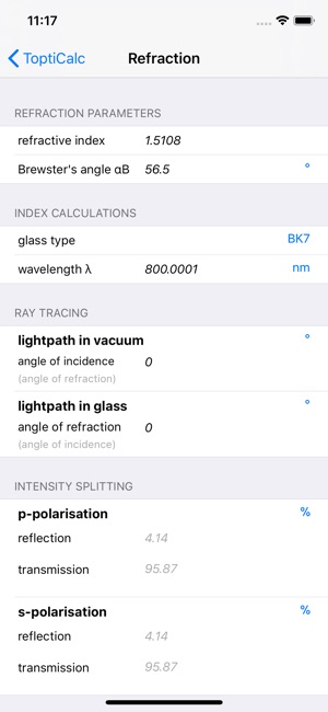 ToptiCalc Optics Calculator(圖3)-速報App