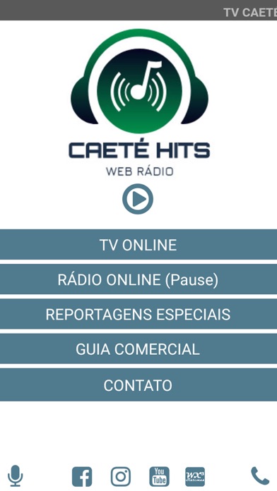 Tv Caeté screenshot 2