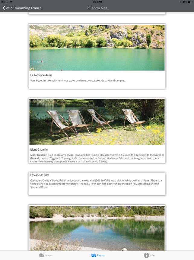 Wild Swimming France Im App Store