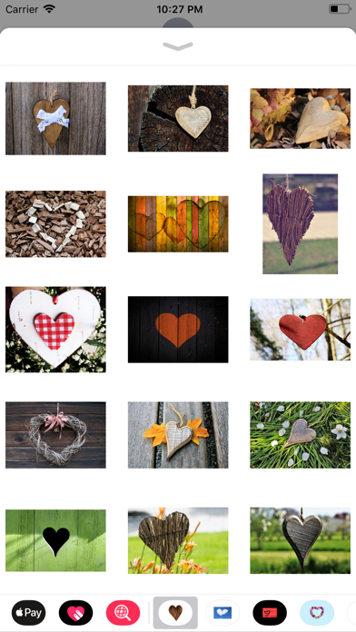 Rustic Hearts Sticker Pack screenshot 2