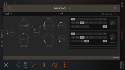 WaveFolder - Audio Unit screenshot 3