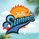 Hello Summer Stickers