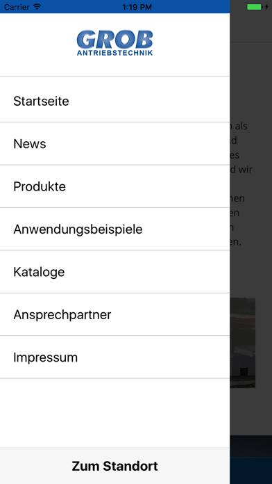 GROB Antriebstechnik screenshot 3