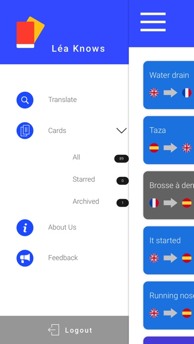 Léa Knows: translate & learn screenshot 2