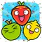 Help Jumpy Fruits to climb to the top