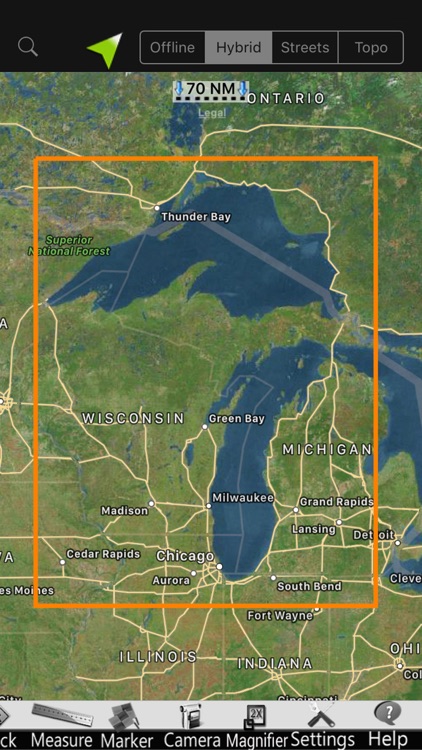 Michigan GPS Nautical Charts screenshot-4