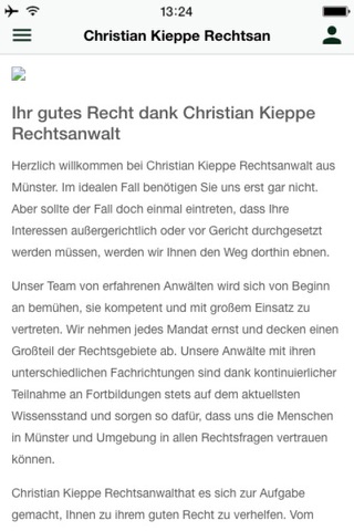 Christian Kieppe Rechtsanwalt screenshot 2