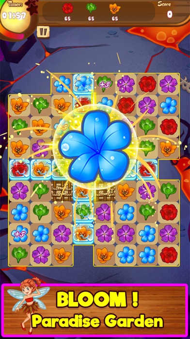 BLOSSOM GARDEN MATCH 3 PUZZLE GAME! 1.3 IOS