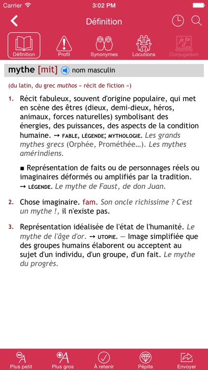 Dictionnaire Le Robert Mobile