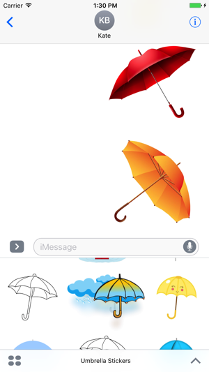 Umbrella Stickers