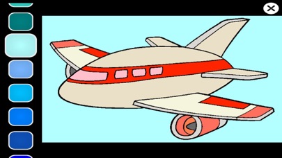 Airplane Paint Coloring Pages screenshot 2