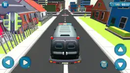 Game screenshot Stickman Police Bus Driver Pro apk