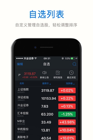 兴业证券优理宝-股票交易，基金理财 screenshot 4