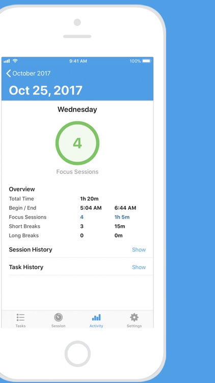 Focus - Productivity Timer screenshot-4