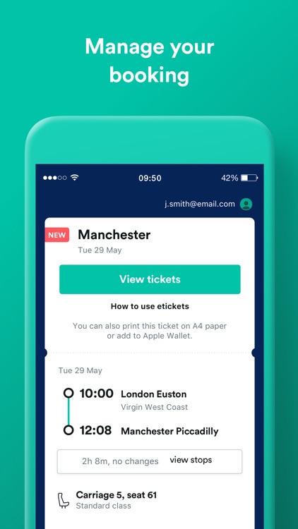 Trainline UK: Train & Bus App screenshot-3
