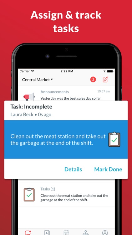 Crew - Group Messaging, Shift Schedule, Tasks screenshot-3